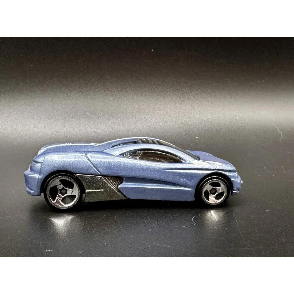 Hot Wheels 2002 First Editions Backdraft Diecast Toy Car Blue 1/64 Malaysia READ